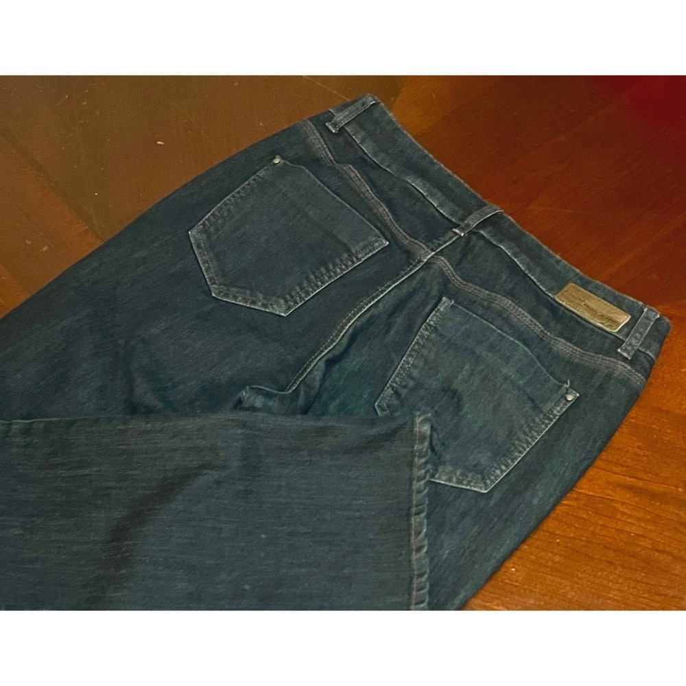 DKNY Jeans Soho Bootcut Womens Size 6 Dark Indigo Denim Stretch Blue Jeans 30x32